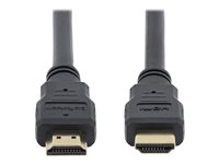 StarTech.com 0.3m 1ft Short High Speed HDMI Cable - Ultra HD 4k x 2k HDMI Cable - HDMI M/M - 30cm HDMI 1.4 Cable - Audio/Video Gold-Plated (HDMM30CM) - HDMI-kabel - HDMI hann til HDMI hann - 30 cm - dobbeltisolert - svart HDMM30CM
