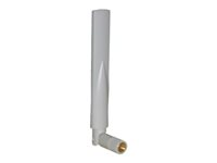 HPE Aruba AP-ANT-1W - Antenne - 4 dBi (for 2400 MHz - 2500 MHz), 6 dBi (for 4900 MHz - 5875 MHz) - rundtstrålende - innendørs - hvit - for Instant IAP-214 JW009A