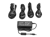 StarTech.com Replacement 12V DC Power Adapter - 12 Volts 5 Amps - Power adapter - AC 100-240 V - SVA12M5NA - Strømadapter - AC 100-240 V - for StarTech.com 4-Port SVA12M5NA