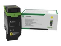 Lexmark - Gul - original - boks - tonerpatron LCCP, LRP - for Lexmark CS531dw, CS632dwe, CX532adwe, CX635adwe 75M20Y0