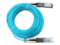 HPE Active Optical Cable - Nettverkskabel - QSFP28 til QSFP28 - 20 m - 20 m - fiberoptisk - aktiv - for FlexFabric 12900, 12900E 36, 12902, 5930, 5930 2QSFP+, 5930 2-slot, 5930 32, 5930 4-slot JL278A