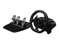 Logitech G G923 - Sett for hjul, pedaler og girskiftehevarm - kablet - for PC, Sony PlayStation 4, Sony PlayStation 5 991-000531