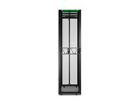 APC NetShelter SX Gen 2 - Rack skap - 2258 H x 600W x 1200D mm, med sider - står på gulv - svart - 48U - 19" - TAA-samsvar - for P/N: SMT1000RM1U, SMT750RM1U, SRTL10KRM4UT, SRTL5KRM2UI-HW, SRTL5KRM2UT-HW, SRTL8KRM4UT AR3307B2