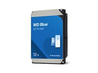 WD Blue - Harddisk - 12 TB - intern - 3.5" - SATA 6Gb/s - 7200 rpm - buffer: 512 MB WD120EAGZ