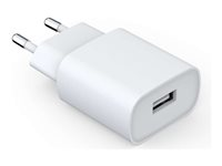 GRATEQ AJOS - Strømadapter - 12 watt - 2.4 A (USB) - hvit 83012