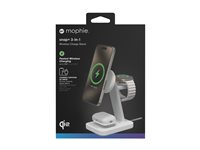 mophie snap+ 3-in-1 - Trådløst ladestativ - 15 watt - Europa 401314108