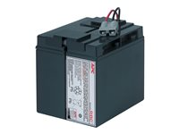 APC Replacement Battery Cartridge #7 - UPS-batteri - 1 x batteri - blysyre - svart - for P/N: SMT1500C, SMT1500CNC, SMT1500CUS, SMT1500I-AR, SMT1500IC, SMT1500NC, SMT1500X93 RBC7