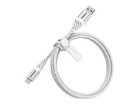 OtterBox Premium - USB-kabel - USB-C (hann) til USB (hann) - USB 2.0 - 3 A - 1 m - skyhvit 78-52667