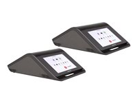Crestron Flex UC-MX50-NC-Z - For Medium Microsoft Zoom Rooms - videokonferansesett (berøringsskjermkonsoll, mini-PC, HDMI til USB 3.0 omformer) - svart - power adapter included UC-MX50-NC-Z