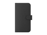 Zagg - Lommebok for mobiltelefon - fauxlær - svart - for Apple iPhone 13, 14, 15 702314821