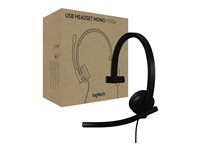 Logitech H570e - Hodesett - on-ear - kablet - USB-A - Certified for Microsoft Teams 981-001426