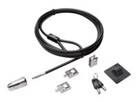 Kensington Desktop and Peripherals Locking Kit 2.0 - Master Keyed - System, sikkerhetssett - 2.44 m K64425M