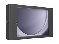 Compulocks Galaxy Tab A9 Apex Enclosure Wall Mount - Innhegning - for nettbrett - låsbar - høyverdig aluminium - svart - skjermstørrelse: 8.7" - veggmonterbar - for Samsung Galaxy Tab A9 87GAPX9B