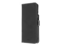 Insmat - Lommebok for mobiltelefon - ekte skinn, kartong+papir, polyuretan, termoplast-polyuretan (TPU) - for Motorola Moto G04 650-3237