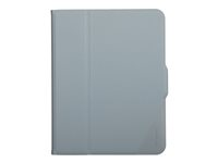 Targus VersaVu - Lommebok for nettbrett - 360-roterende - polyuretan, termoplast-polyuretan (TPU) - sølv - 10.9" - for Apple 10.9-inch iPad (10. generasjon); iPad A16 Wi-Fi, A16 Wi-Fi + Cellular THZ93511GL