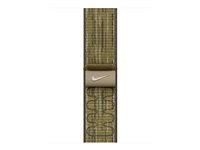 Apple Nike - Sløyfe for smart armbåndsur - 42mm - 130 - 190 mm - grønn/grå MXTY3ZM/A