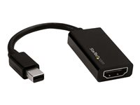 StarTech.com Mini DisplayPort to HDMI Adapter - 4K mDP to HDMI Converter - UHD 4K 60Hz (MDP2HD4K60S) - Videokonverter - DisplayPort - HDMI MDP2HD4K60S