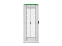 APC NetShelter SX Gen 2 - Rack skap - 1991 H x 800W x 1200D mm, med sider - står på gulv - hvit - 42U - 19" - for P/N: SMT1000RM1U, SMT750RM1U, SRTL10KRM4UT, SRTL5KRM2UI-HW, SRTL5KRM2UT-HW, SRTL8KRM4UT AR3380W2