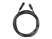 Crestron CBL-4K-USBC-HD Series CBL-4K-USBC-HD-12 - Adapterkabel - USB-C hann til HDMI hann - 3.66 m - dobbeltisolert - svart - 4K-støtte, aktiv CBL-4K-USBC-HD-12