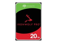 Seagate IronWolf Pro ST20000NT001 - Harddisk - 20 TB - intern - 3.5" - SATA 6Gb/s 7212320T-6050100-000-RS