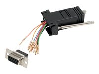 StarTech.com DB9 to RJ45 Modular Adapter - F/F - Serial adapter - DB-9 (F) to RJ-45 (F) - GC98FF - Seriell adapter - DB-9 (hunn) til RJ-45 (hunn) - for P/N: ICUSB2324852, ICUSB422 GC98FF