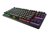Alienware AW420K - Tastatur - uten nummertastatur - bakgrunnsbelyst - USB - tastsvitsj: CHERRY MX Red - Dark Side of the Moon - løsvekt - boks AW420K-B-WW