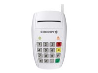 CHERRY SmartTerminal ST-2100 - SMART-kortleser - USB - hvit ST-2100UG