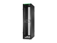 APC NetShelter SX Gen 2 - Rack skap - 2436 H x 600W x 1200D mm, med sider - står på gulv - svart - 52U - 19" - TAA-samsvar AR3308B2