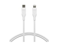 dbramante1928 re-charge - Lightning-kabel - 24 pin USB-C hann til Lightning hann - 1.2 m - 100 % resirkulert plast CB12CLWH7085