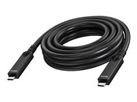 Vision - USB-kabel - USB-C (hann) til USB-C (hann) - USB 3.2 Gen 1 / DisplayPort 2.1 - 3 A - 7 m - Active Optical Cable (AOC), USB Power Delivery (60W), 4K 60Hz støtte - svart TC 7MUSBC/BL