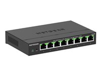NETGEAR 300 Series Plus MS308 - Switch - multi-gigabit - Styrt - 8 x 100/1000/2.5G - stasjonær, veggmonterbar MS308E-100EUS