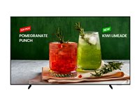 Samsung BE98D-H - 98" Diagonalklasse BED-H Series LED-bakgrunnsbelyst LCD TV - Crystal UHD - intelligent skilting - Smart TV - Tizen OS - 4K UHD (2160p) 3840 x 2160 - HDR - grafittsvart LH98BEDHLGUXEN