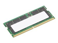 ThinkPad - DDR5 - modul - 32 GB - SO DIMM 262-pin - 4800 MT/s / PC5-38400 - ECC - Campus - grønn - for ThinkPad P16 Gen 1 21D6, 21D7; ThinkStation P360 Ultra 30G1, 30G2 4X71K08910