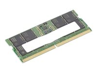 ThinkPad - DDR5 - modul - 16 GB - SO DIMM 262-pin - 4800 MT/s / PC5-38400 - Campus - grønn - for ThinkPad T14 Gen 4 21HD; T15p Gen 3 21DA, 21DB 4X71K08907