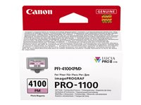 Canon PFI-4100 PM - 80 ml - fotomagenta - original - hengeboks - blekkbeholder - for imagePROGRAF PRO-1100 6782C001
