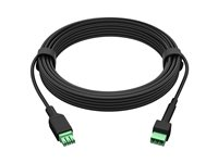 HP Poly Studio A2 - Mikrofonforlengelseskabel - 3-pin Phoenix hann til 3-pin Phoenix hunn - 8 m - svart B42BDAA