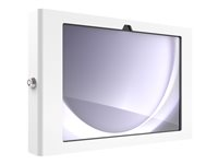 Compulocks Galaxy Tab A9+ Apex Enclosure Wall Mount - Innhegning - for nettbrett - låsbar - metallramme - hvit - skjermstørrelse: 11" - veggmonterbar - for Samsung Galaxy Tab A9+ 11GAPX9W