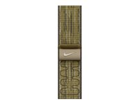 Apple Nike - Sløyfe for smart armbåndsur - 40mm - 130 - 190 mm - grønn/grå MC1H4ZM/A