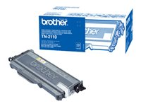 Brother TN2110 - Svart - original - tonerpatron - for Brother DCP-7030, 7040, 7045, HL-2150, MFC-7320, 7440, 7840; Justio DCP-7040 TN2110