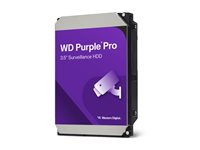 WD Purple Pro WD142PURP - Harddisk - 14 TB - overvåking, smartvideo - intern - 3.5" - SATA 6Gb/s - 7200 rpm - buffer: 512 MB WD142PURP