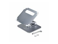 StarTech.com - Notebookstativ - 360° sving, teleskopisk høydejustering - skrivebord - sølv ATER-LAPTOP-RISER