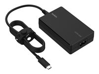 Belkin Connect USB-C Core - Strømadapter - GaN-teknologi - 100 watt - PD (USB-C) - svart INC016GLBK