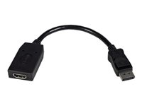 StarTech.com DisplayPort to HDMI Adapter - 1920 x 1200 - DP to HDMI Converter - Plug and Play DisplayPort to HDMI Dongle (DP2HDMI) - Video adapter - DisplayPort hann til HDMI hunn - 24 cm - svart - for P/N: MST14DP123DP, MSTCDP123DP, SV231QDPU34K, TB3DK2DPPDUE, TB3DKDPMAW, TB3DKDPMAWUE DP2HDMI