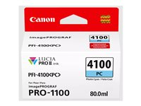 Canon PFI-4100 PC - 80 ml - fotocyan - original - hengeboks - blekkbeholder - for imagePROGRAF PRO-1100 6781C001