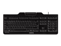 CHERRY KC 1000 SC - Tastatur - USB - Nordisk - svart JK-A0100PN-2