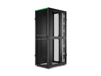 APC NetShelter SX Gen 2 - Rack skap - 2258 H x 800W x 1070D mm, med sider - står på gulv - svart - 48U - 19" - TAA-samsvar - for P/N: SMT1000RM1U, SMT750RM1U, SRTL10KRM4UT, SRTL5KRM2UI-HW, SRTL5KRM2UT-HW, SRTL8KRM4UT AR3187B2