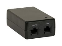 Crestron PWE-4803RU - Strøminjektor - AC 100-250 V - utgangskontakter: 1 - svart - for P/N: 6507959, 6510827, 6511816, CEN-WAP-ABG-1G PWE-4803RU