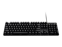 Logitech G G413 SE - Tastatur - bakgrunnsbelyst - USB - QWERTY - Nordisk (dansk/finsk/norsk/svensk) - tastsvitsj: Tactile - svart 920-010436