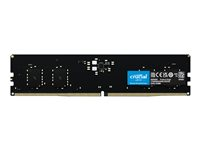 Crucial - DDR5 - modul - 8 GB - DIMM 288-pin - 4800 MT/s / PC5-38400 - CL40 - 1.1 V - ikke-bufret - ikke-ECC CT8G48C40U5