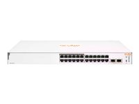 HPE Networking Instant On 1830 24G 12p Class4 PoE 2SFP 195W Switch - Switch - smart - 12 x 10/100/1000 + 12 x 10/100/1000 (PoE+) + 2 x Gigabit SFP - stasjonær, rackmonterbar - PoE+ (195 W) JL813A#ABB